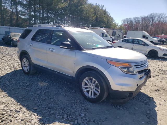 1FM5K8D84EGA25587 - 2014 FORD EXPLORER XLT SILVER photo 4