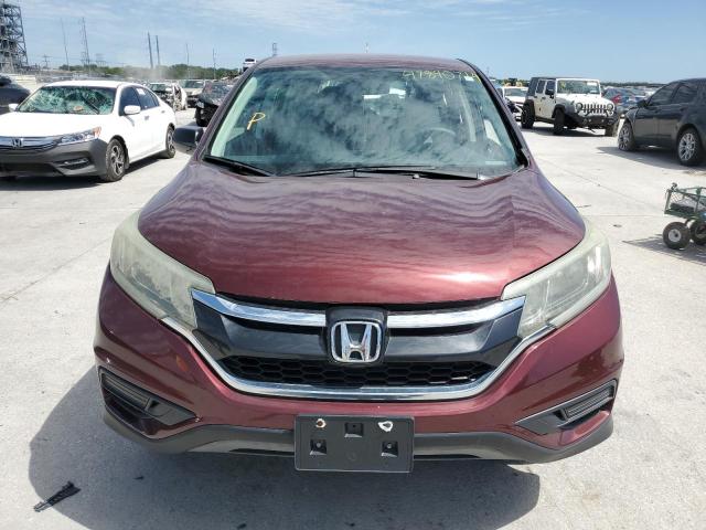 2HKRM3H32FH502421 - 2015 HONDA CR-V LX RED photo 5