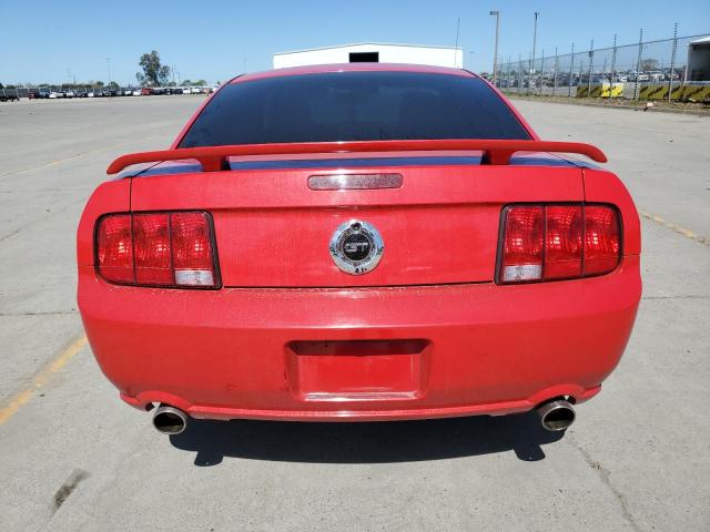 1ZVFT82H455175748 - 2005 FORD MUSTANG GT RED photo 6
