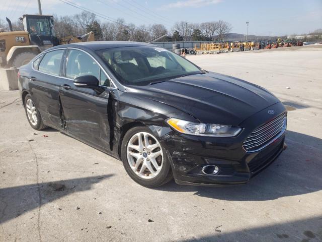 3FA6P0HR7DR375680 - 2013 FORD FUSION SE BLACK photo 4