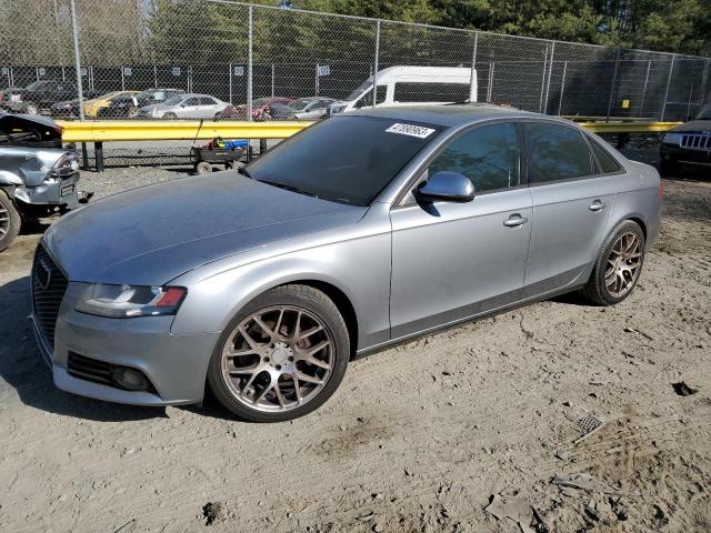 WAULF78K09N027044 - 2009 AUDI A4 2.0T QUATTRO SILVER photo 1