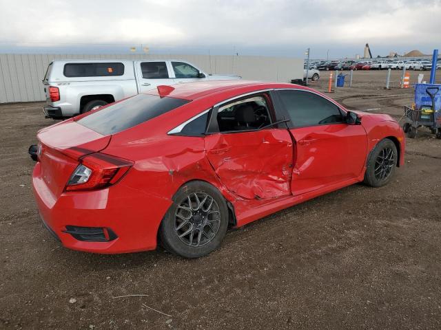 2HGFC2F80HH569689 - 2017 HONDA CIVIC EX RED photo 3