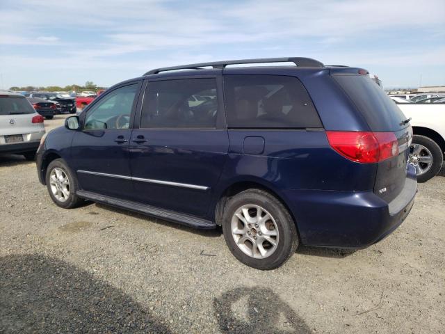 5TDBA22C46S058479 - 2006 TOYOTA SIENNA XLE BLUE photo 2