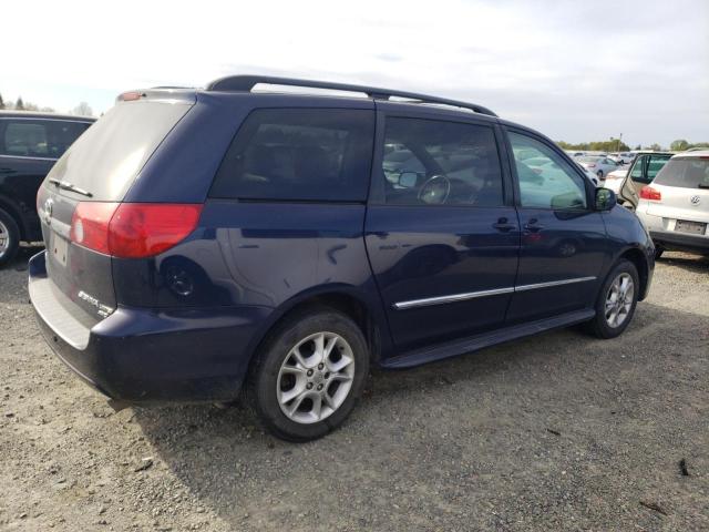 5TDBA22C46S058479 - 2006 TOYOTA SIENNA XLE BLUE photo 3