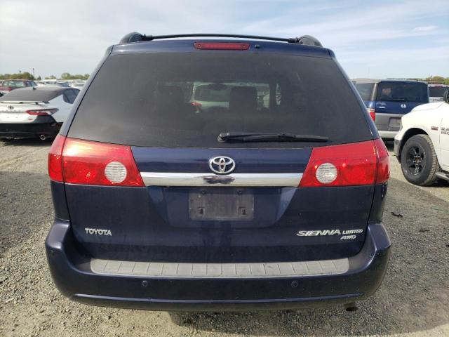 5TDBA22C46S058479 - 2006 TOYOTA SIENNA XLE BLUE photo 6