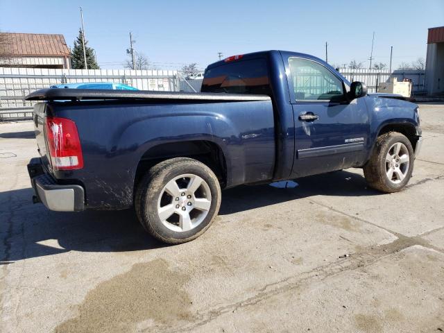 1GTPCVE08AZ223878 - 2010 GMC SIERRA C1500 SLE BLUE photo 3