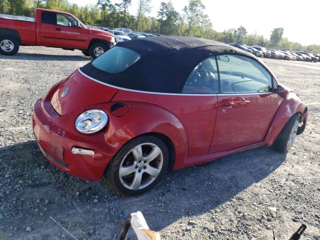 3VWSF31Y46M314346 - 2006 VOLKSWAGEN NEW BEETLE CONVERTIBLE OPTION PACKAGE 2 RED photo 3