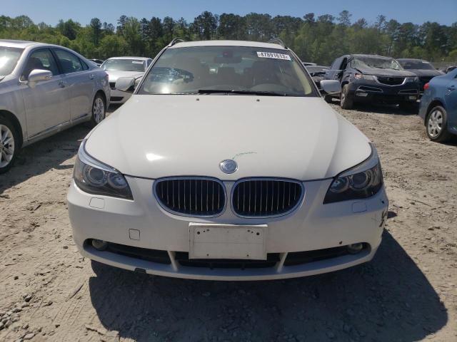 WBANN73527CN04093 - 2007 BMW 530 XIT WHITE photo 5