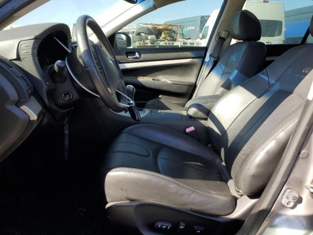 JNKBV61E98M216875 - 2008 INFINITI G35 GRAY photo 7