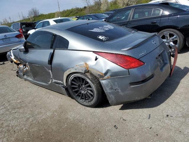 JN1AZ34E64M154599 - 2004 NISSAN 350Z COUPE SILVER photo 2