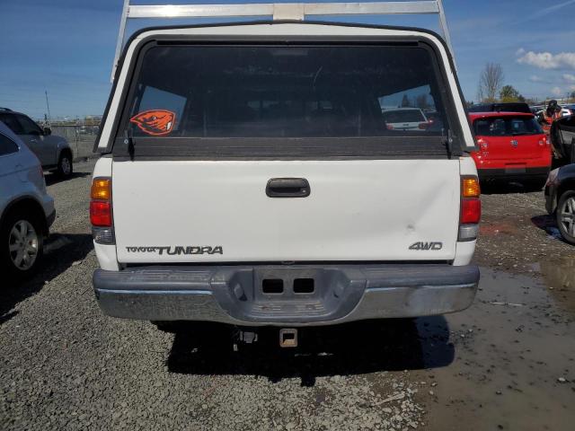 5TBBN441X2S322626 - 2002 TOYOTA TUNDRA ACCESS CAB SR5 WHITE photo 6