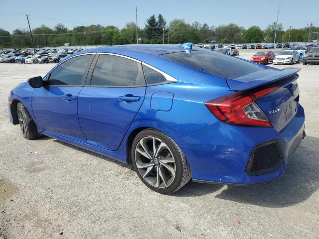 2HGFC1E58JH704666 - 2018 HONDA CIVIC SI BLUE photo 2