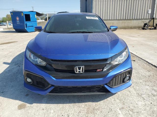 2HGFC1E58JH704666 - 2018 HONDA CIVIC SI BLUE photo 5