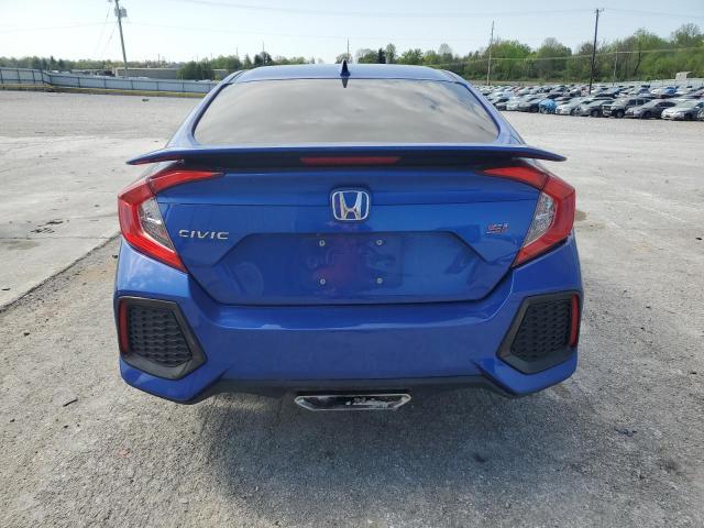 2HGFC1E58JH704666 - 2018 HONDA CIVIC SI BLUE photo 6