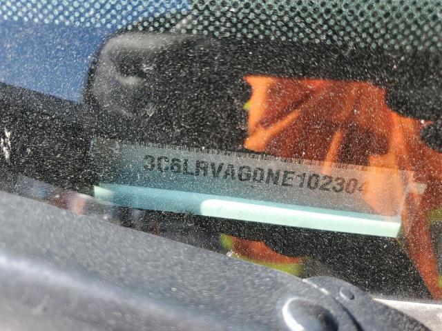 3C6LRVAG0NE102304 - 2022 RAM PROMASTER 1500 STANDARD WHITE photo 12