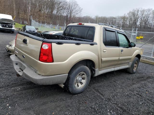 1FMZU77E41UB06317 - 2001 FORD EXPLORER S GOLD photo 3