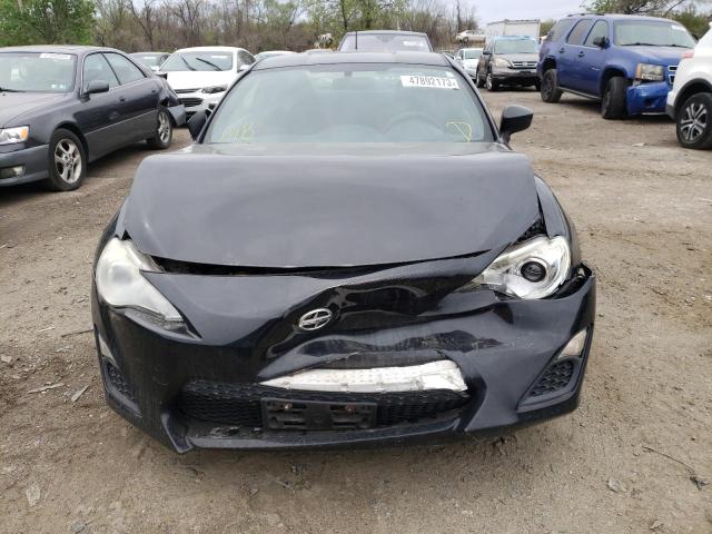 JF1ZNAA19D2722329 - 2013 TOYOTA SCION FR-S BLACK photo 5