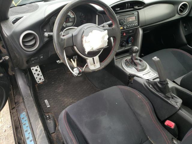 JF1ZNAA19D2722329 - 2013 TOYOTA SCION FR-S BLACK photo 8