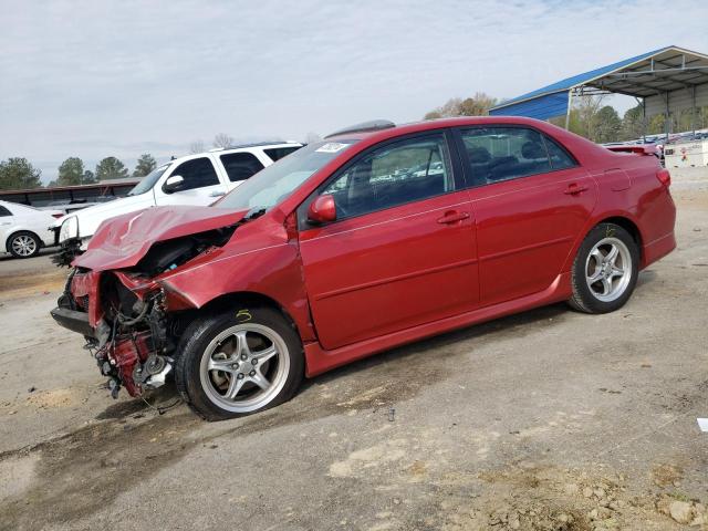 1NXBU40E09Z071846 - 2009 TOYOTA COROLLA BASE RED photo 1