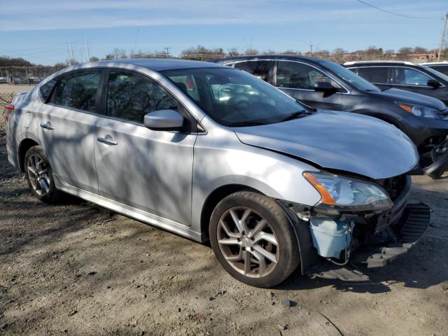 3N1AB7AP3EY324613 - 2014 NISSAN SENTRA S SILVER photo 4