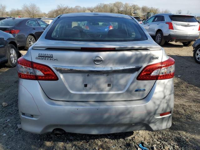 3N1AB7AP3EY324613 - 2014 NISSAN SENTRA S SILVER photo 6