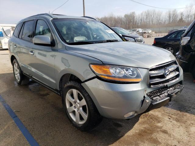 5NMSH13EX8H222927 - 2008 HYUNDAI SANTA FE SE GRAY photo 4