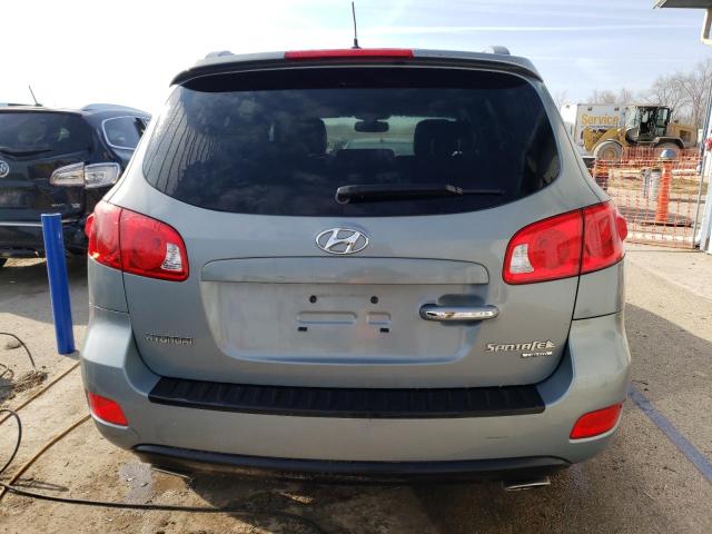 5NMSH13EX8H222927 - 2008 HYUNDAI SANTA FE SE GRAY photo 6