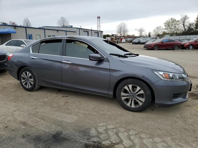 1HGCR2F37FA129986 - 2015 HONDA ACCORD LX GRAY photo 4