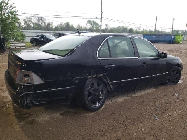 JTHBN36F040125964 - 2004 LEXUS LS 430 BLACK photo 3