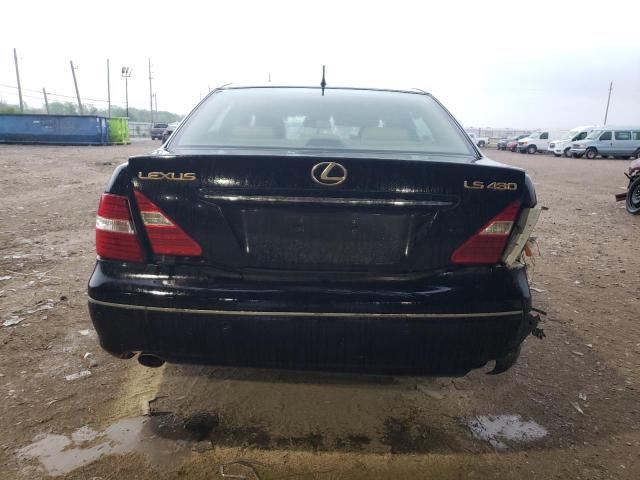 JTHBN36F040125964 - 2004 LEXUS LS 430 BLACK photo 6