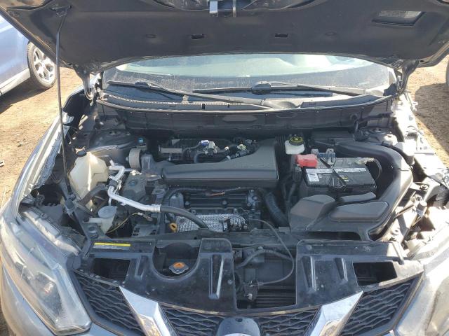 KNMAT2MV2GP729678 - 2016 NISSAN ROGUE S GRAY photo 11