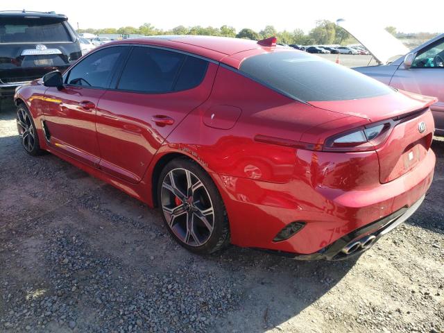 KNAE45LCXJ6022788 - 2018 KIA STINGER GT1 RED photo 2