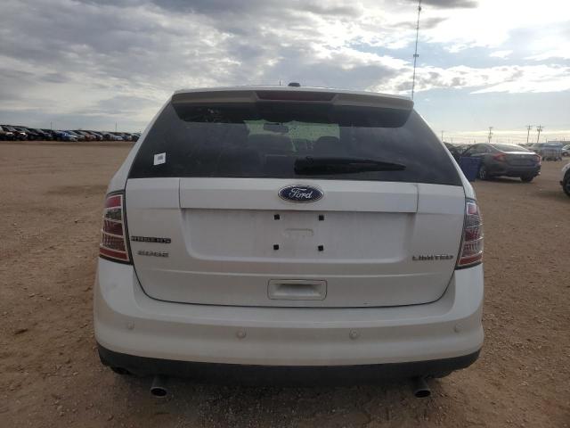 2FMDK3KC2ABB58291 - 2010 FORD EDGE LIMITED WHITE photo 6