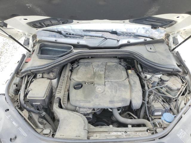 4JGDA5HB0CA019045 - 2012 MERCEDES-BENZ ML 350 4MATIC WHITE photo 12