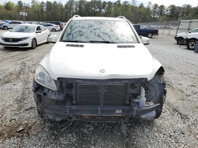4JGDA5HB0CA019045 - 2012 MERCEDES-BENZ ML 350 4MATIC WHITE photo 5