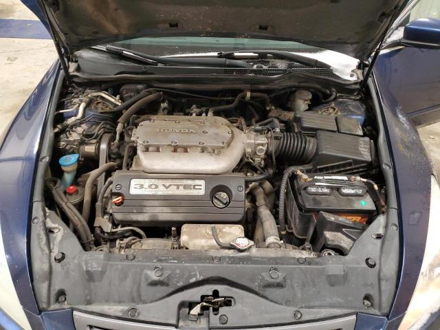 1HGCM66514A046557 - 2004 HONDA ACCORD EX Синій фото 11