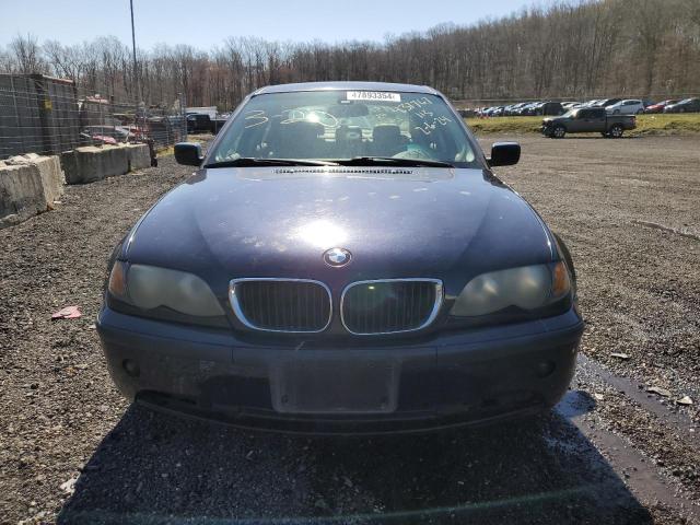 WBAEV33483KL82887 - 2003 BMW 325 I BLUE photo 5