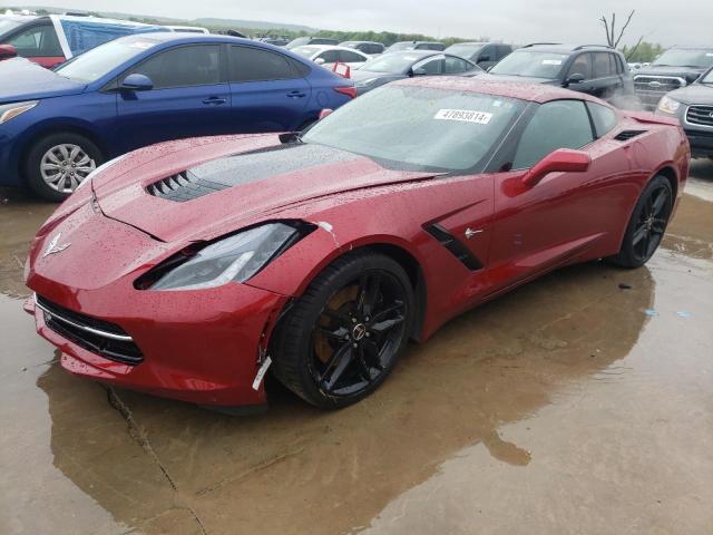 1G1YK2D7XF5107366 - 2015 CHEVROLET CORVETTE STINGRAY Z51 2LT BURGUNDY photo 1