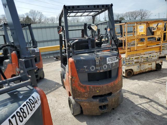 60200 - 2014 TOYOTA FORKLIFT ORANGE photo 3