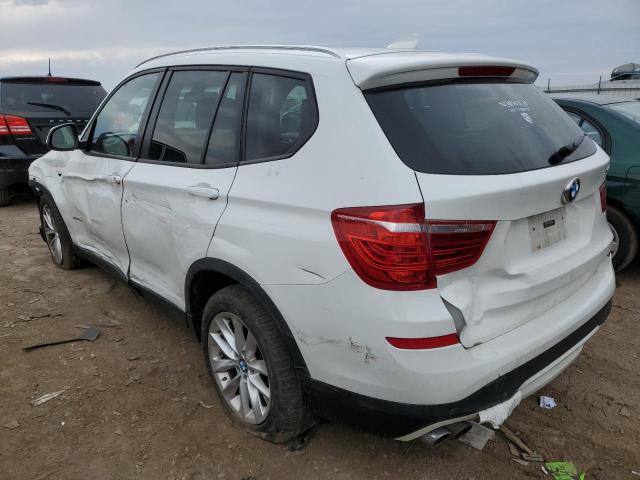 5UXWX9C5XF0D44575 - 2015 BMW X3 XDRIVE28I WHITE photo 2