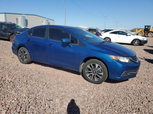 19XFB2F83EE207039 - 2014 HONDA CIVIC EX BLUE photo 4