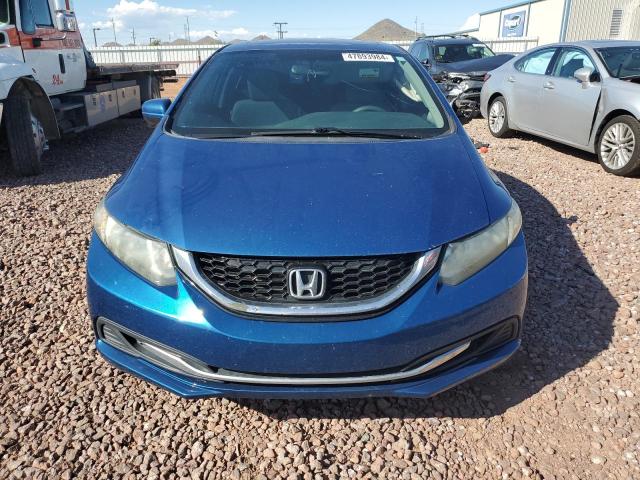 19XFB2F83EE207039 - 2014 HONDA CIVIC EX BLUE photo 5