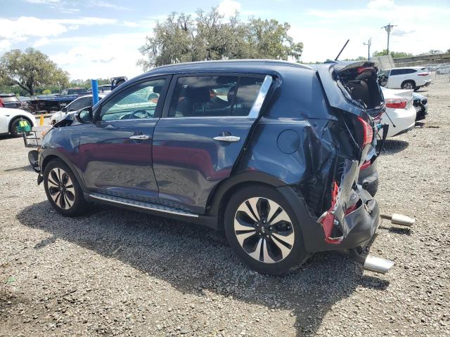 KNDPC3A60D7400857 - 2013 KIA SPORTAGE SX BLUE photo 2