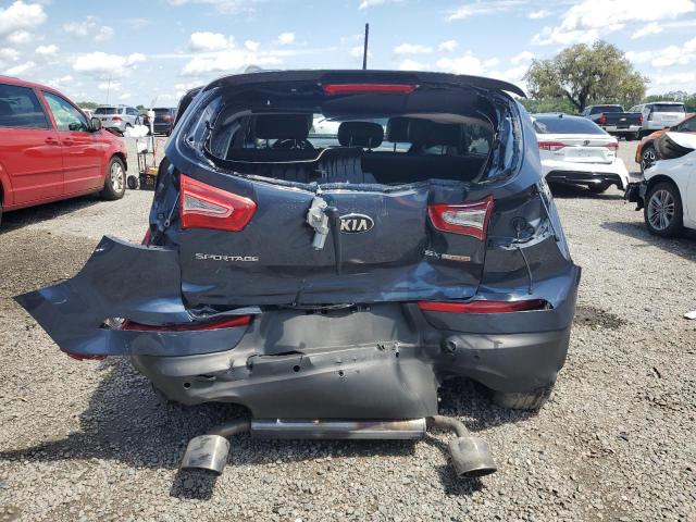 KNDPC3A60D7400857 - 2013 KIA SPORTAGE SX BLUE photo 6