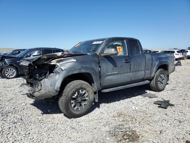 5TFSZ5AN2JX148505 - 2018 TOYOTA TACOMA ACCESS CAB ნაცრისფერი ფოტო 1