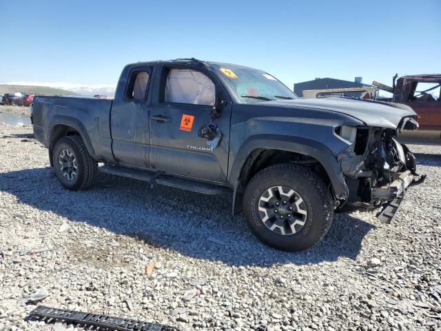 5TFSZ5AN2JX148505 - 2018 TOYOTA TACOMA ACCESS CAB ნაცრისფერი ფოტო 4