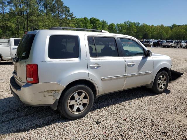 5FNYF48909B010327 - 2009 HONDA PILOT TOURING SILVER photo 3