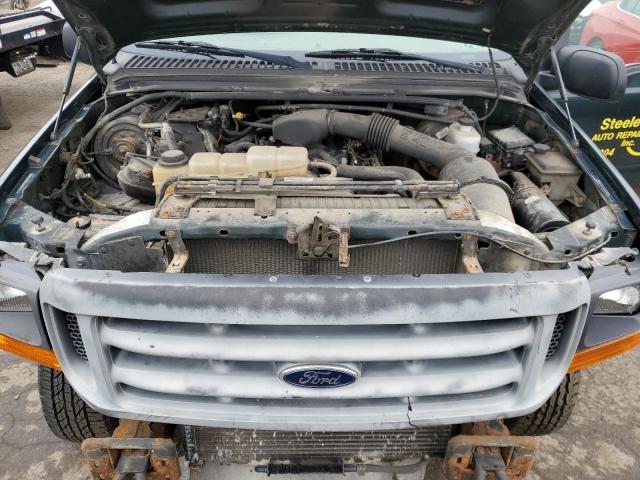 1FTNF21L51EA59378 - 2001 FORD F250 SUPER DUTY GREEN photo 11