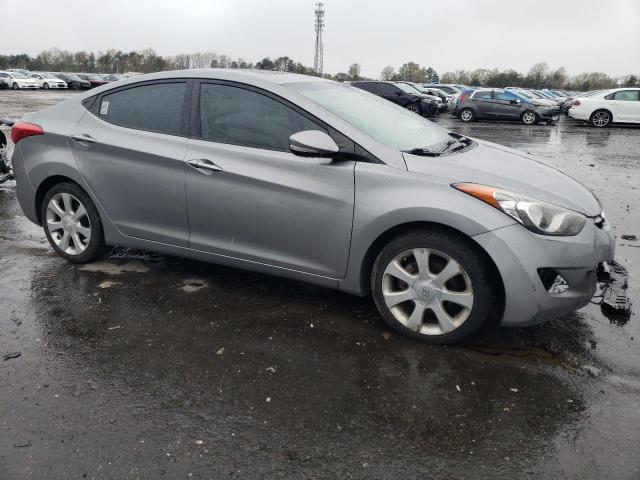 KMHDH4AE7CU369667 - 2012 HYUNDAI ELANTRA GLS GRAY photo 4