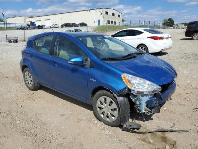 JTDKDTB30E1074459 - 2014 TOYOTA PRIUS C BLUE photo 4